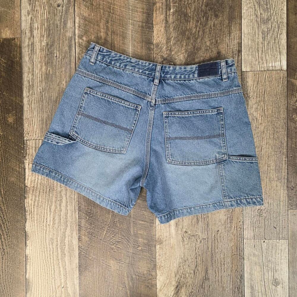 Y2K Jorts Carpenter Shorts Light Wash Skater Baggy Grunge Unionbay Size 13